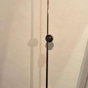 Lampada da terra vintage in ottone anni '70