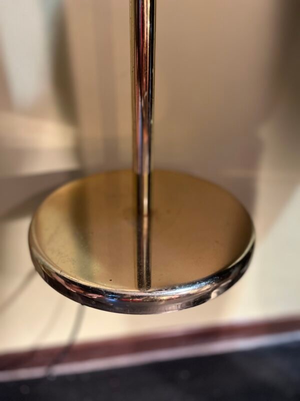 Lampada da terra vintage in ottone anni '70 - immagine 4