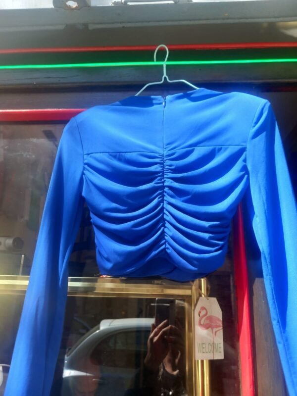 Blusa Vintage con le spalline anni 90 - immagine 3