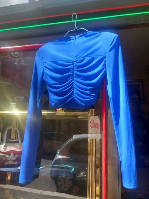 Blusa Vintage con le spalline anni 90 - immagine 4