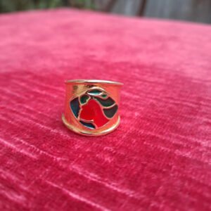 Anello bigiotteria vintage Diana